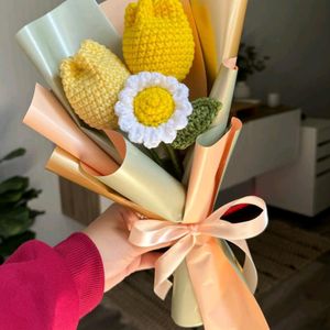 Crochet Tulip Bouquet