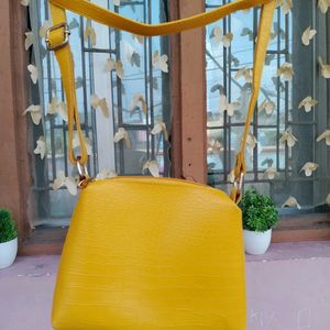 Yellow Shoulder Bag