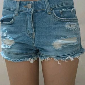 Denim Blue Shorts