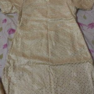 Golden Patiyala Suit