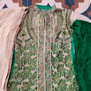 Heavy Wedding Wear Kurta , Pant And Dupatta