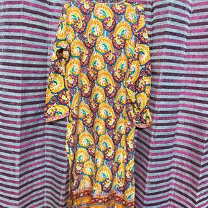 Pakistani Look Full Sleeves Printed Kurta