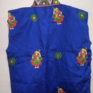 Blue Garba Jacket