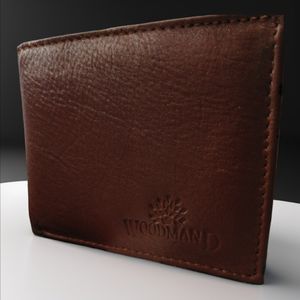 New Woodland Brown Leather Wallet 🤎