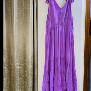 Purple Long Dress