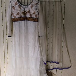 Long White Frock