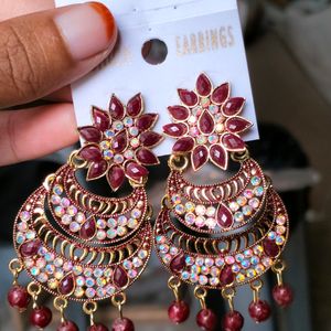 Party Wear Bridal Earrings For Women And Girls