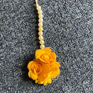 Haldi Flower jwellery