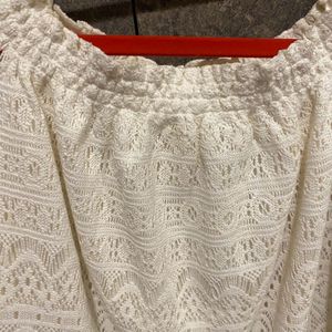 H&M crochet Top XS