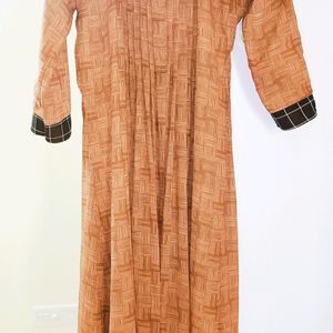 Brown Maxi Dress Cute