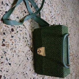 Green Grass Seling Box Bag