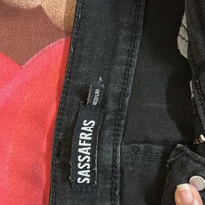 Branded Black Jeans For Girls