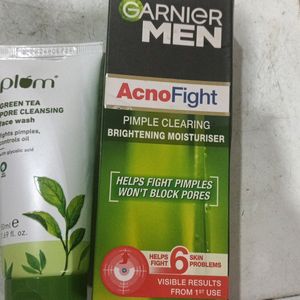 Garnier Men And Plum Green Tea Face Wash