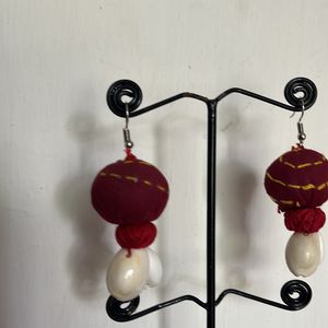 Jhumka With Shells