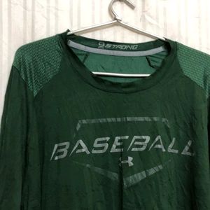 Under Armour Green Long Sleeve T Shirt