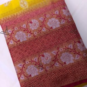 Banarasi Kora Organza Saree