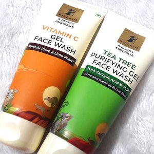 Pilgrim Vitamin c Tea Tree Face Wash Combo