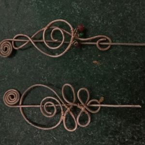 Copper Wire Jewellery Pin