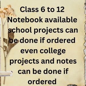 SCHOOL NOTES AND PROJECTS