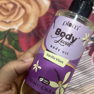 Plum vanilla Body oil