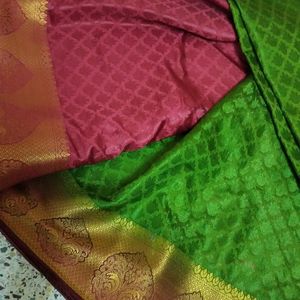 😘Soft Unused Silk Saree😘