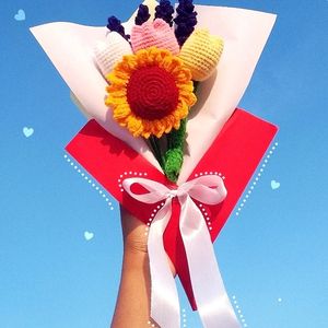 Crochet Flower Bouquet 💐💐💐