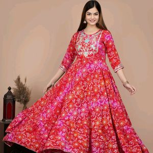 Badhni Anarkali Dress