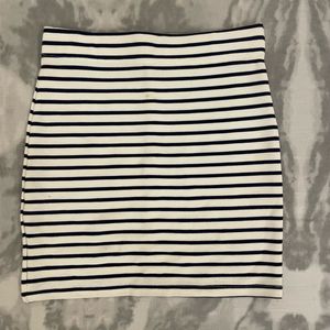 Forever 21 Striped Mini Skirt