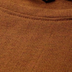 brown sweater