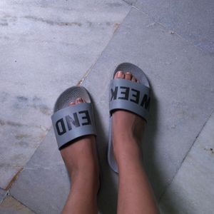 Grey Weekend Sliders Flipflop.