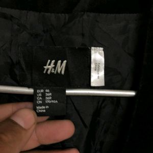 H&M Black Waistcoat