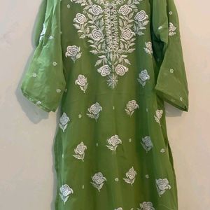 Chikankari Kurti New