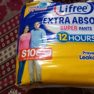 Lifree Adult Diapers For Sale Unopened Packet