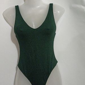 BRAND NEW SHIMMERY GREEN BODYSUIT