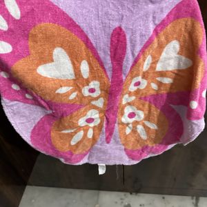 Hooded Butterfly Towel