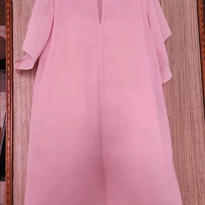 Pretty Pink Shift Dress