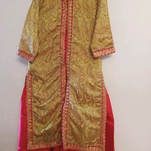 3 Piece Set Kurta , Ghagra , Dupatta