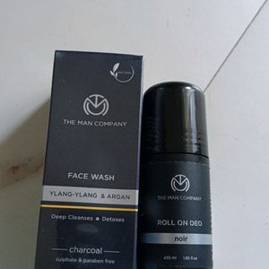 The Man Company Facewash & Dio