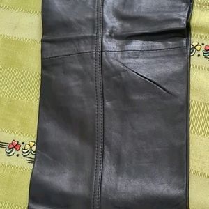 Pure Genuine Black leather pants