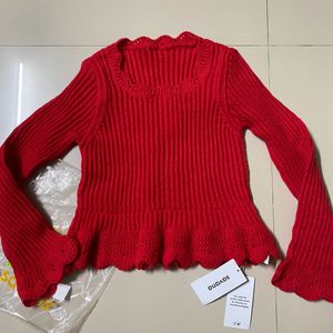 Savanna Red Sweater