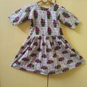 Kids Pure Cotton Frock