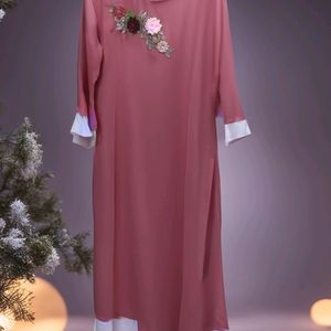 Beautiful Pink Dress For Women XXL Size