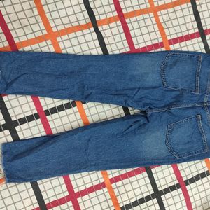 H&M Blue Distressed Jeans