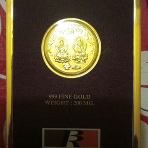 Gold Foil Coin