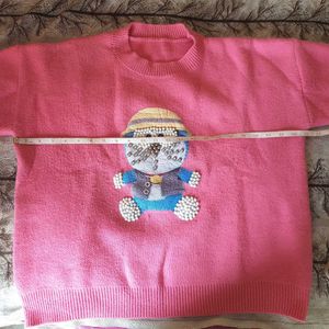 Beautiful Woolen Top Sweater  Size - XXL