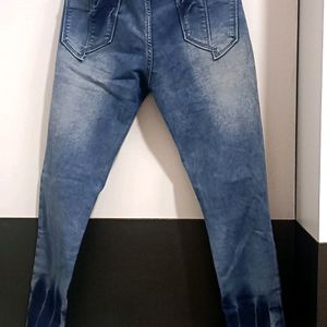 Blue Funky Denim Jeans