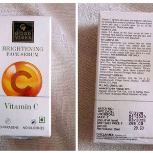 Vitamin C Brightening Face Serum Sealed