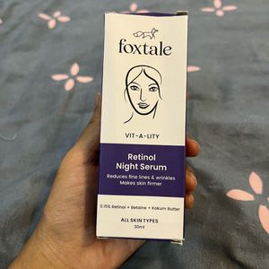 BRAND NEW | NEVER USED | Foxtale Night Serum - 30m