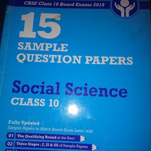 Class 10th, Arihant Social Science Sample Paper