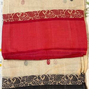 Rich Soft Cotton Bengali Saree